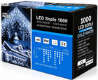 LAMPKI ZEWNĘTRZNE SOPLE 1000 LED kurtyna świetlna
