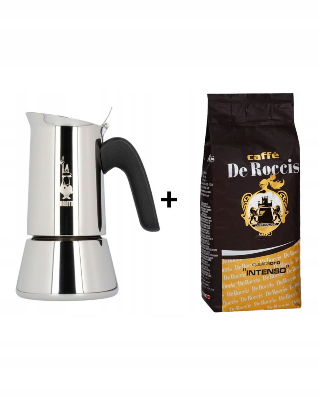 Kawiarka Bialetti New Venus 170ml 4 filiżanki 4tz Srebrna Indukcja Stal makinetka, zaparzacz moka do kawy espresso