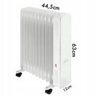 Grzejnik olejowy elektryczny Mission Air OSLO biały 2500W biały WIFI TIMER 120 mm 630 mm grzewcza