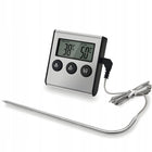 Termometr termostat minutnik do wędzarni grill elektroniczny sonda mięsa timer kuchenny do kontroli temperatury potraw