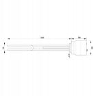 Grzałka do bojlera Galmet Kospel Biawar 3kW 6/4'' Z TERMOSTATEM 3000W 64 458 mm 38 mm grzewcza 230 V