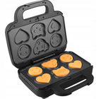 Toster opiekacz do kanapek XL 6w1 Sencor SSM 9860BK 1000W Gofrownica Grill nominalna czarny
