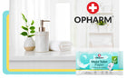Nawilżany papier toaletowy Opharm Toilet Wipes 10x48 szt. PL chusteczki higieniczne rumiankowe, celulozowe