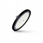 Lampa Wisząca LED Przemysłowa High Bay UFO Magazyn Hala 100W 12000lm IP65 oprawa do warsztatu i fabryki, czarna