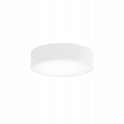 Lampa sufitowa Plafon cleo 300 Biały 30 cm E27 okrągła oprawa oświetleniowa do wnętrz, głębokość 7,5 cm