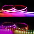 Taśma LED 1m COB neon rgbic 576/m WS2811 efekt tęczy ciągła linia 24V 10mm oświetlenie dekoracyjne do wnętrz