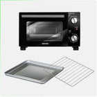 Piekarnik elektryczny wolnostojący mały mini MPM MPE-13 10l 10 l 800 w czarny