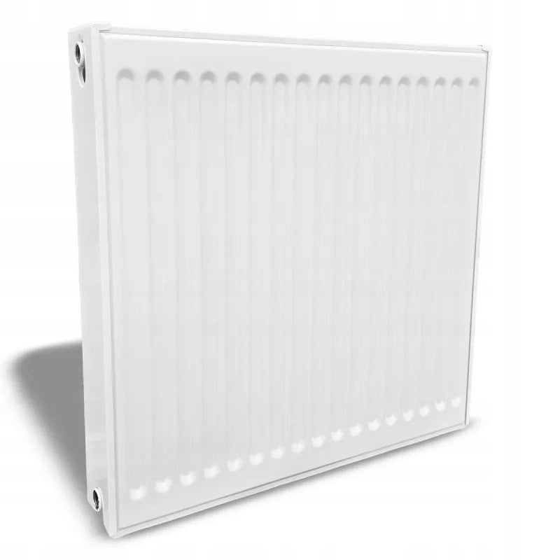 Grzejnik stalowy boczne łączenie dwustronne 60 x 80 cm 800 mm 600 mm grzewcza biały