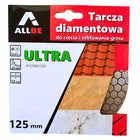 TARCZA DIAMENTOWA DO GRESU 125mm CIĘCIA SZLIFOWANIA PŁYTEK GLAZURY 45 STOPN beton, cegła, kamień, szkło, ceramika