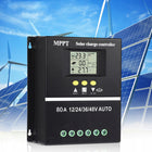 FIRMOWY REGULATOR ŁADOWANIA SOLARNY KONTROLER MPPT 12V/24V/36V/48V LCD