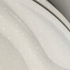 Lampa do łazienki plafon łazienkowy efekt gwiazd LED 32W barwa neutralna okrągła oprawa sufitowa biała, zintegrowane