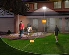 Halogen LED 10W lampa z czujnik ruchu zmierzchu naświetlacz zewnętrzny IP66 reflektor ogrodowy 950 lm, zimna biel 5000
