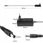 QPRODUCTS Zasilacz 21V 2A wtyk 5,5x2,1 mm ładowarka sieciowa do narzędzi, adapter DC