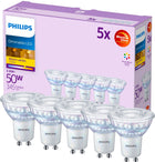 5x żarówka LED GU10 3.8W = 50W CRI90 36° ściemnialna WarmGlow philips reflektor, ciepłe białe światło 2700 K, 345 lm