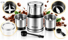 Młynek do mielenia kawy orzechów przypraw grinder elektryczny 300W ostrza 75 g 300 w metal