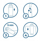 6x Filtr do ekspresu Delonghi wkład/zamiennik Wessper AquaLunga uzdatnianie wody, 6 sztuk