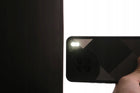 Zasłona 90% zaciemniająca 140x250 blackout czarna na taśmie kotara do sypialni i salonu, gładka poliestrowa, tunel
