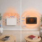 Grzejnik promiennik na podczerwień ERI 450W WiFi IR termostat +pilot +nóżki 450 W