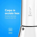 Kawiarka Bialetti New Venus 170ml 4 filiżanki 4tz Srebrna Indukcja Stal makinetka, zaparzacz moka do kawy espresso