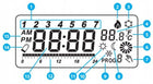 STEROWNIK REGULATOR POKOJOWY BEZPRZEWODOWY 091 FL/RF + KLUCZYK DO GRZEJNIKA biały