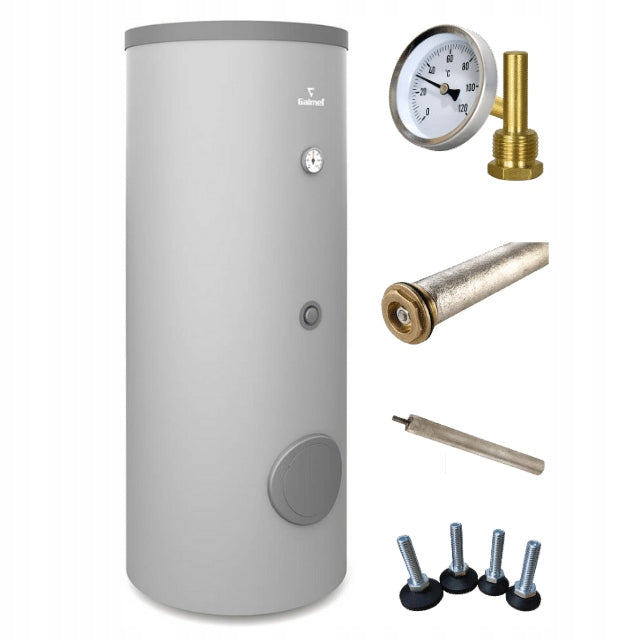 BOJLER WĘŻOWNICA SPIRALNA 300L GALMET 26-308000N TOWER ZBIORNIK CWU ANODA do kotłów C.O. 300 l