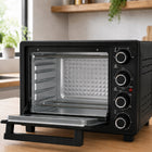 Piekarnik elektryczny 45 L 2000 w termoobieg rożen grill dehydrator 40-250C czarny