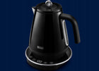 Czajnik delonghi KBY2011.BK 1.7 l 2000 w czarny metal
