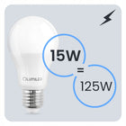 6x Żarówka LED E27 A60 15W = 125W 2025lm 4000K Neutralna 260° lumiled do lamp i plafonów, oświetlenie domowe, klasyczny