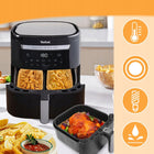 100SZT TACKI PAPIEROWE DO AIR FRYER PHILIPS DUAL PAPIER DO PIECZENIA 3L+6L 20 cm z 28 sztuk