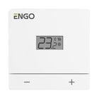 ENGO EASY-230W BIAŁY dobowy przewodowy regulator temperatury 230V kc715 pokojowy, regulator