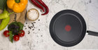 Duża patelnia do smażenia Tefal Simplicity nieprzywierająca 30cm na gaz kuchenka elektryczna i ceramiczna, piekarnik