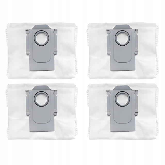 4x worek worki na kurz do Roborock S7 MaxV S8 Pro Ultra Q7 Q8 MAX plus syntetyczne zamienniki, akcesorium do stacji samoopróżniającej робота