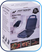 Gofrownica Opiekacz do Kanapek Toster Sandwich Grill Panini 3w1 1400W nominalna czarny
