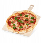 Wulkaniczny kamień do pizzy z etny 38x32+SZUFLA kamień do pieczenia 38 cm z 18 sztuk