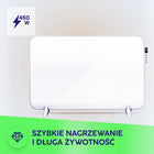 Grzejnik elektryczny na podczerwień łazienkowy pokojowy biały MPM MUG-24 ogrzewacz 450 w WiFi Tuya termostat
