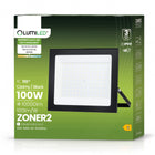 Naświetlacz LED Halogen 100W 10000LM 4000K IP65 Zewnętrzny Reflektor Lampa oświetlenie posesji, podjazdu i garażu