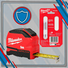 Miara zwijana 5m / 25mm autolock milwaukee taśma miernicza, metrówka do pomiarów budowlanych, stolarskich i remontowych