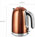 Czajnik elektryczny swiss haus 1,7l 2200W ,SH-SWK2127 miedziany 1.7 l 2200 w metal