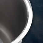 Rondel 14 cm WMF Mini stalowy mały do gotowania indukcja gaz 0,9l garnek nierdzewny na mleko, sosy i podgrzewanie