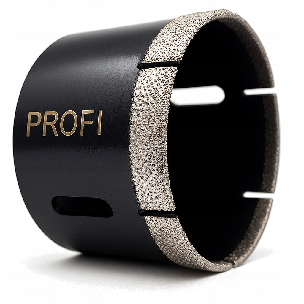 OTWORNICA DIAMENTOWA 68 KORONKA DO PŁYTEK GRESU SPIEKÓW PROFI XBLACK RAZOR wiertło ceramiczne, kamienne
