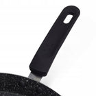 Patelnia do naleśników 28 cm nieprzywierająca indukcja GAZ kamille do placków i racuchów, powłoka marmurowa, kuchenka