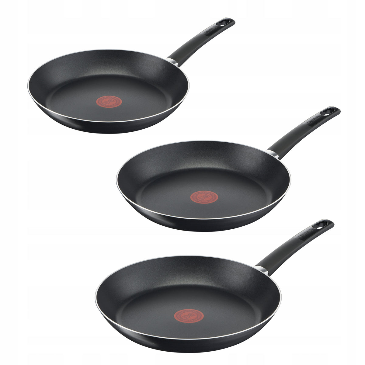 Zestaw patelnie do smażenia Simplicity Non-Stick 24 28 30cm na gaz na kuchnię ceramiczną i elektryczną, do piekarnika