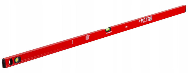 Proline HD Poziomica aluminiowa, uchwyt, 2 libelki - 150 cm poziomnica murarska do prac budowlanych i remontowych