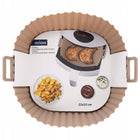 Wkład silikonowy do frytkownicy AIR fryer beztłuszczowej forma do pieczenia koszyczek kuchenny 22 x 22 cm, akcesorium