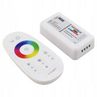 Sterownik kontroler taśm LED RGB ściemniacz bezprzewodowy pilot 12V 24V odbiornik do podświetlenia dekoracyjnego