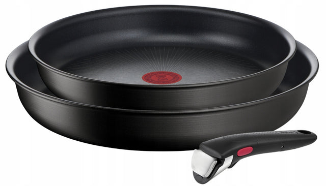 Patelnie tefal Ingenio Unlimited 24/28 3el rączka naczynia do smażenia, odpinany uchwyt, powłoka nieprzywierająca, na indukcję, do zmywarki