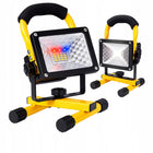 Halogen przenośny LED 30W roboczy naświetlacz budowlany SMD lampa uchwyt reflektor warsztatowy 2400 lm 6500K IP44 do