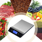 Waga kuchenna elektroniczna 7 jednostek 10KG/1G stal nierdzewna LCD baterie do ważenia żywności, tarowanie