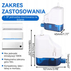 POMPA POMPKA DO ODPROWADZANIA KONDENSATU SKROPLIN 100-230V