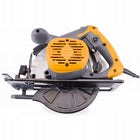 Pilarka tarczowa ręczna przecinarka 2250W laser 2xTARCZE powermat zasilana sieciowo, głębokość cięcia 55 mm, średnica